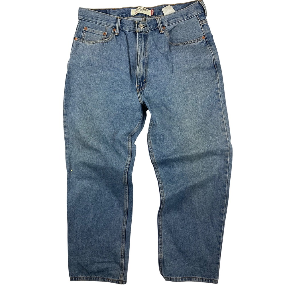 Levi's Men's Relaxed Jeans in Blue Denim
